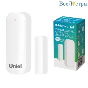 Умный датчик открытия дверей и окон Wi-Fi Uniel UL-00011705 USN-A510 OS/WF WHITE