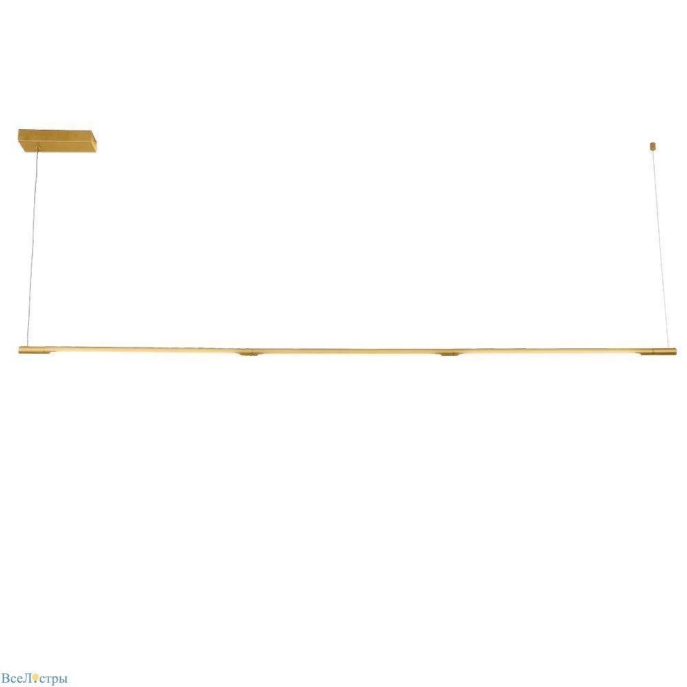 подвесной светодиодный светильник crystal lux largo sp33w l1770 gold