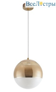 Подвесной светильник Crystal Lux Optima SP1 Gold D200