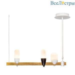 Подвесная светодиодная люстра Loft IT Whisper 1028-3WH