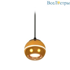 Комплект подвесного светильника Ambrella light Techno Spot XP1105001 PYG/SBK золото желтое полированное/черный песок (A2302,C1105,N7014)