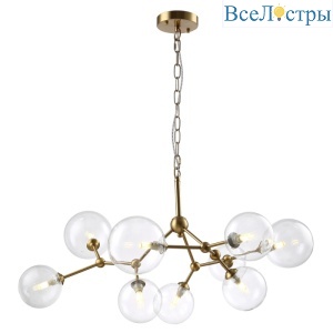 Подвесная люстра Crystal Lux MAXIMO SP9 BRONZE