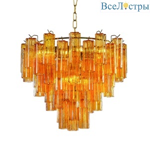 Подвесная люстра Delight Collection OWD2093-D75 gold/amber