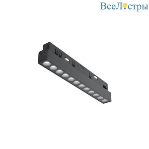 Трековый магнитный светильник Maytoni Points TR031-4-12WTW-M-DSZ-B