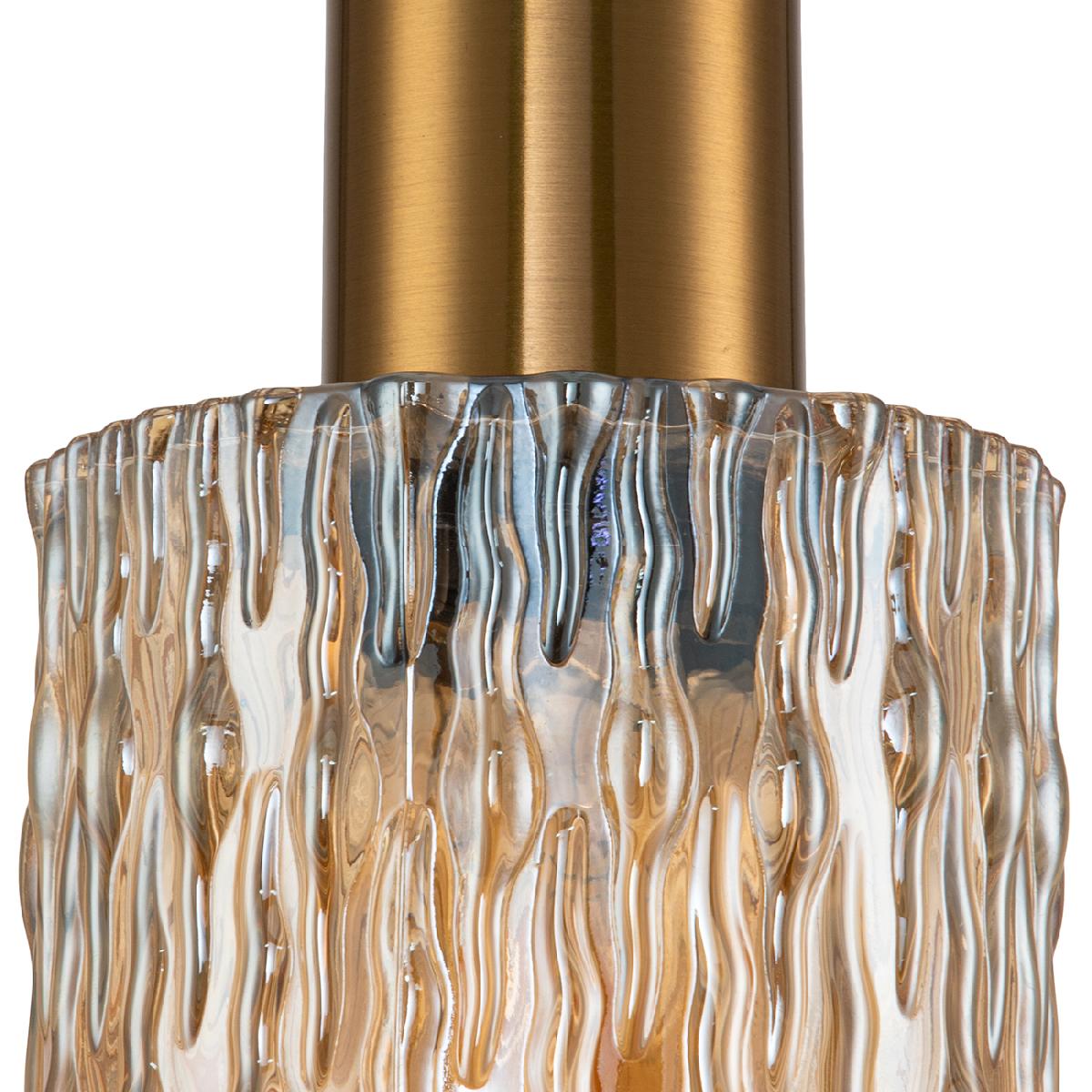 подвесной светильник escada rain 10189/1s brass