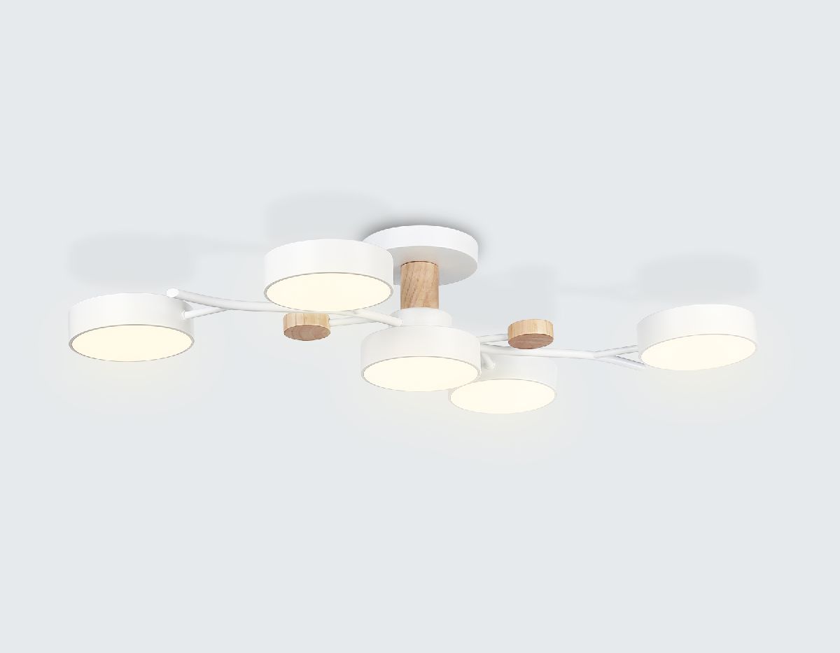 потолочная люстра ambrella light linetech fl4834