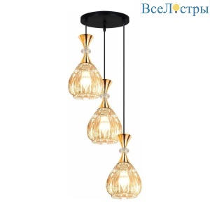 Подвесная люстра Reluce 09015-0.9-03 Amber