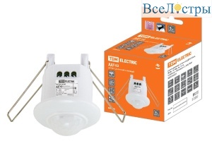 Датчик движения инфракрасный TDM Electric ДДТ-02 SQ0324-0026