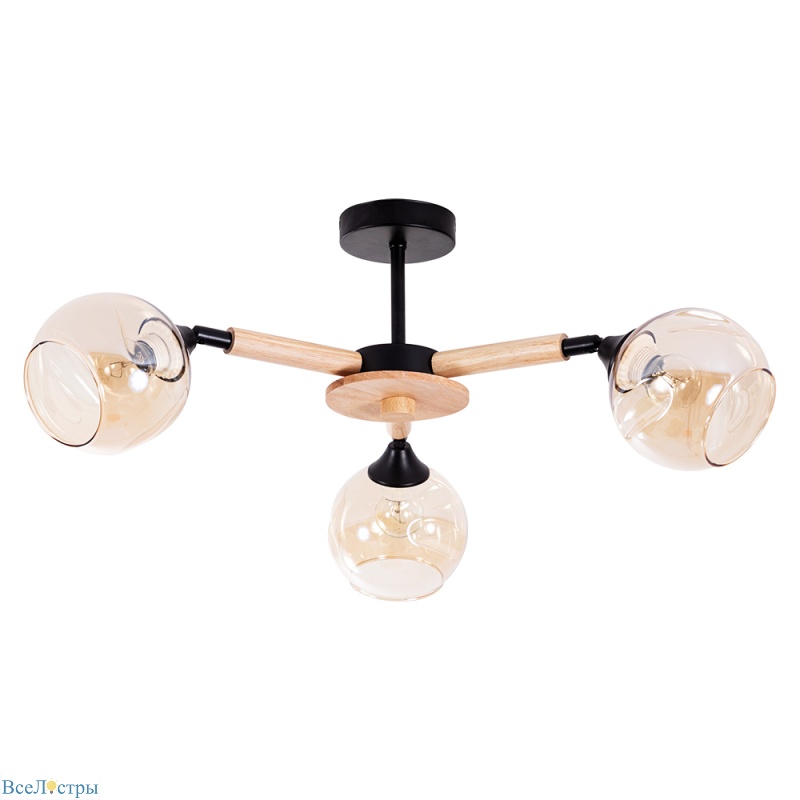 люстра на штанге arte lamp branson a4370pl-3br