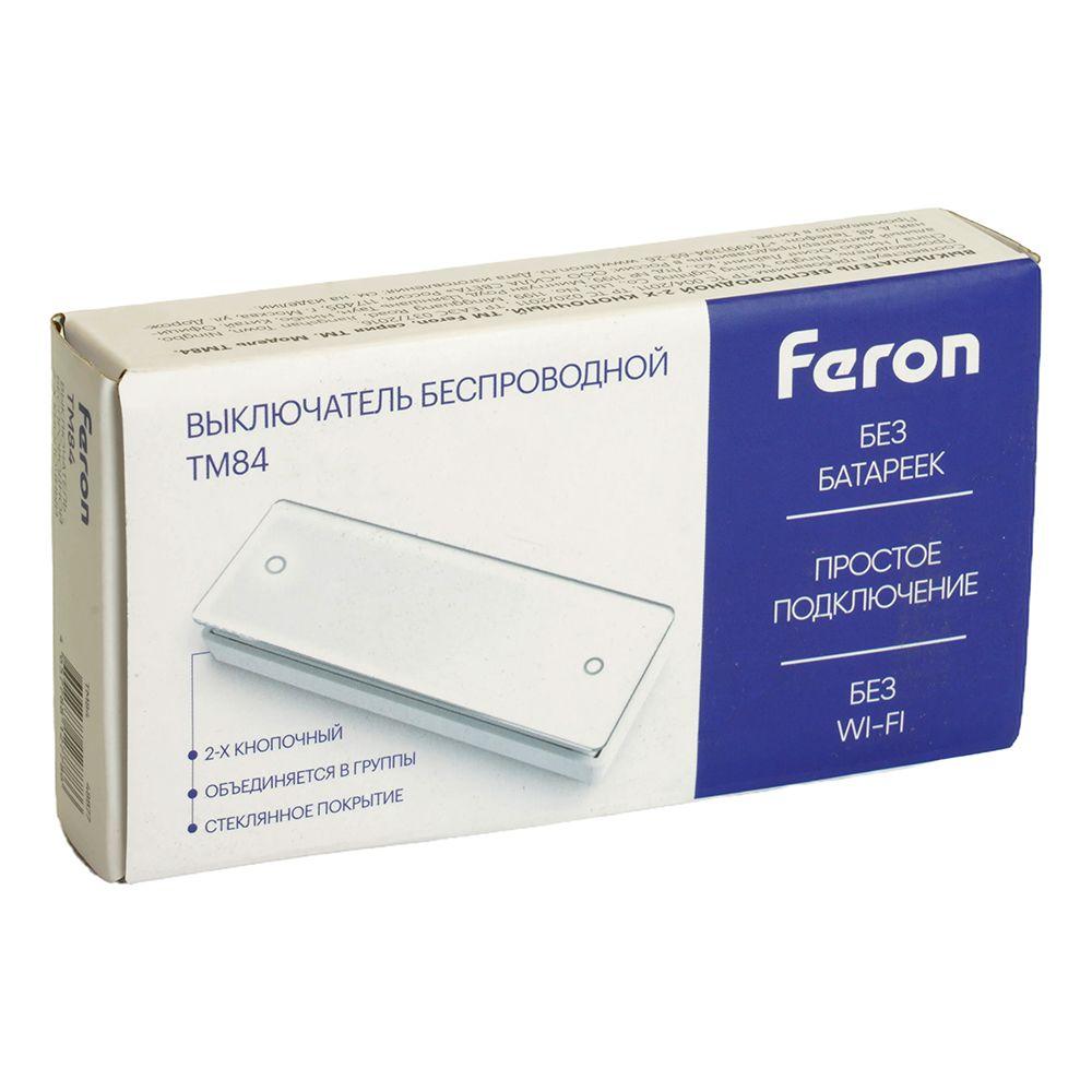 выключатель беспроводной feron tm84 48877
