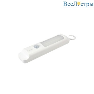 Мебельный светильник Uniel ULM-F47-0,9W/4500K/3AA SENSOR IP20 WHITE