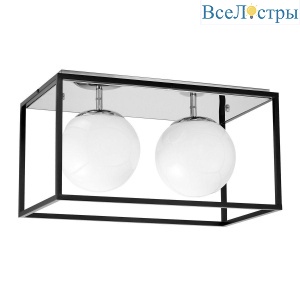 Потолочная люстра Lumina Deco Maldini LDC 8060-2 CHR+BK