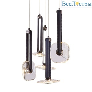 Подвесной светильник Delight Collection OD2553-5 black/clear