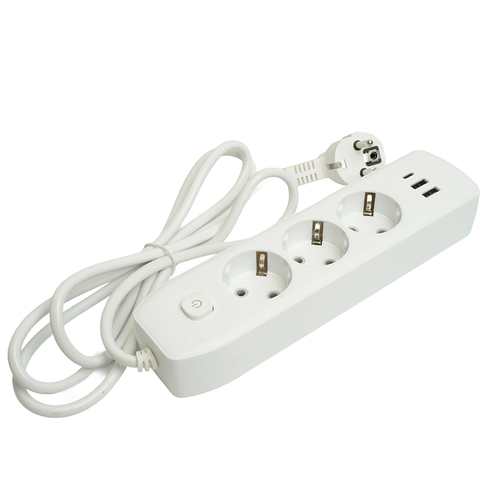 удлинитель stekker home plus hm08-33-02 49970
