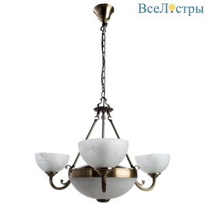 Подвесная люстра Arte Lamp Windsor White A3777LM-3-2AB