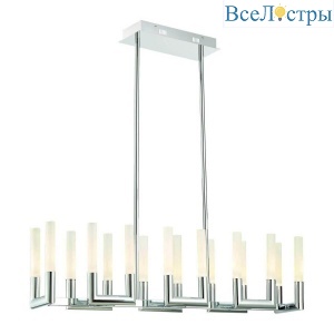 Подвесная светодиодная люстра Lucia Tucci Flop 3390.16 Chrome