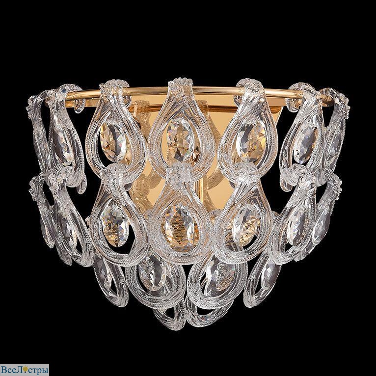 настенный светильник newport acanthia 5253/a gold м0070025