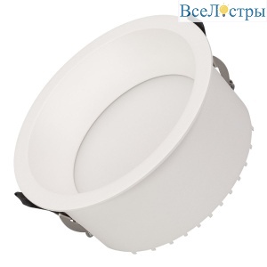Встраиваемый светильник Arlight MS-DROP-BUILT-R158-30W Warm3000 (WH, 90 deg, 230V) 041464
