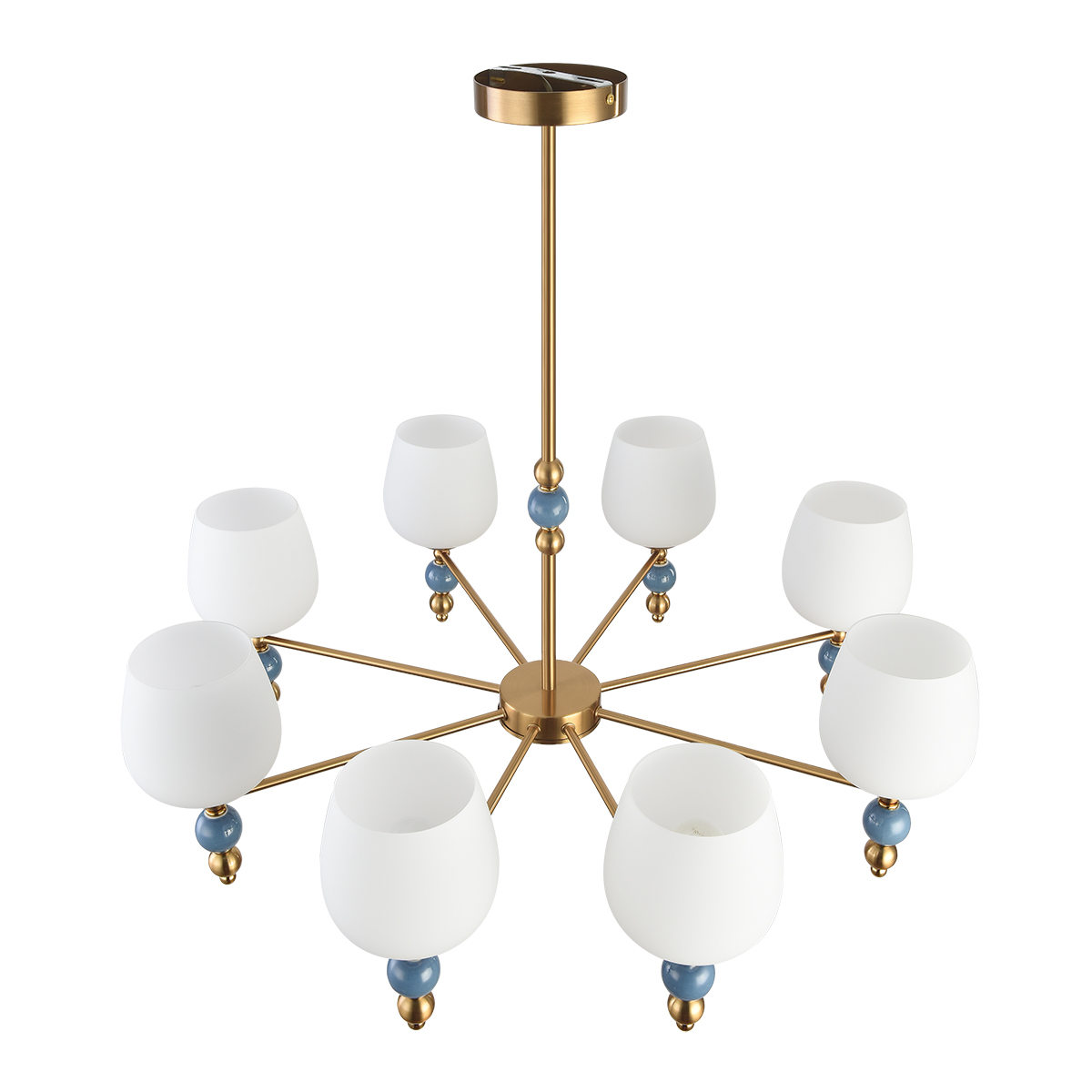 люстра на штанге lumion moderni lolita 8426/8c