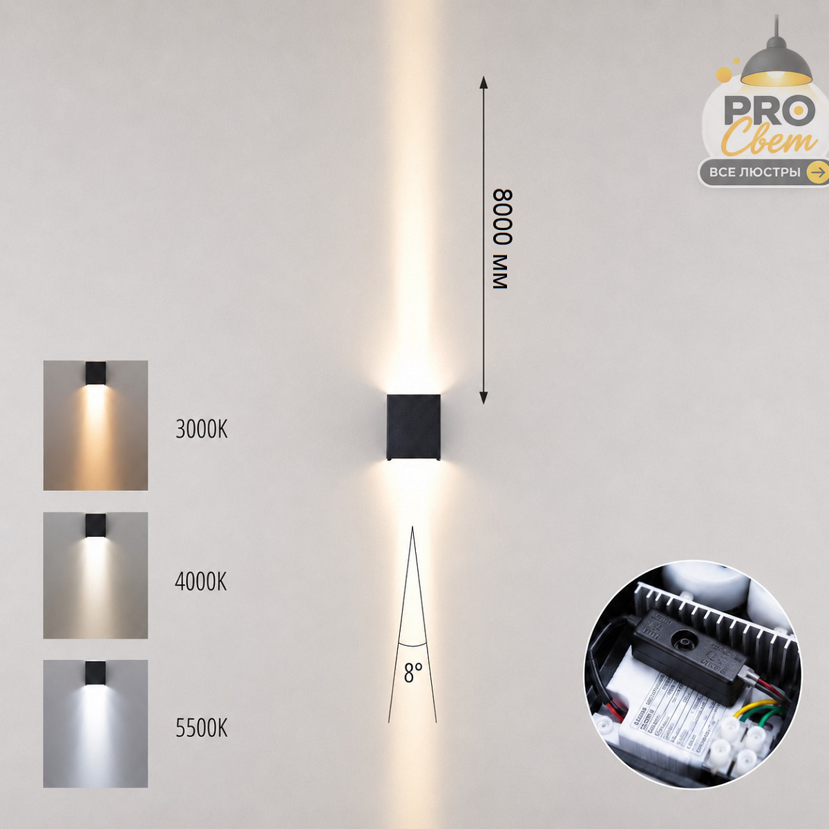 уличный настенный светильник odeon light nature arrow 7188/10wlp