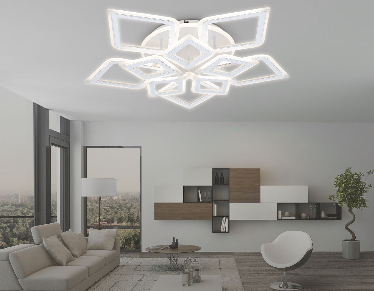 потолочная люстра ambrella light acrylica original fa8914