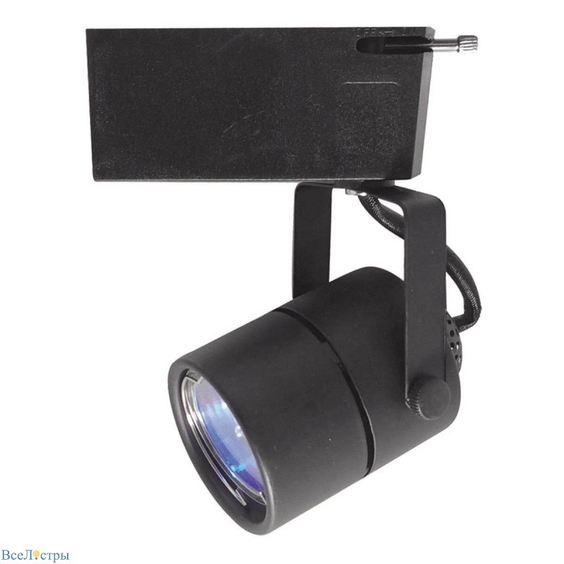 трековый светильник эра tr11-gu10 bk б0044270