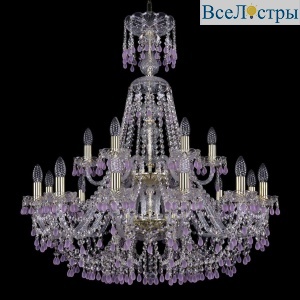Подвесная люстра Bohemia Ivele 1410/12+6/300/XL-95/2d G V7010