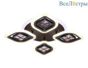 Потолочная светодиодная люстра Ambrella Light Acrylica Ice FA281