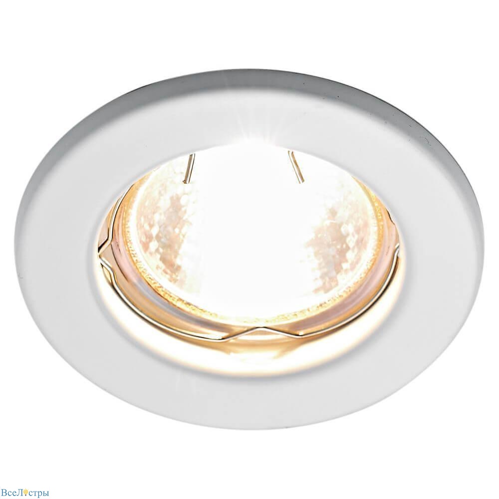 встраиваемый светильник ambrella light classic ft9210 wh