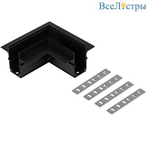 Коннектор угловой для встраиваемого магнитного шинопровода ЭРА Nova TRM-R20-CC-B Б0054782