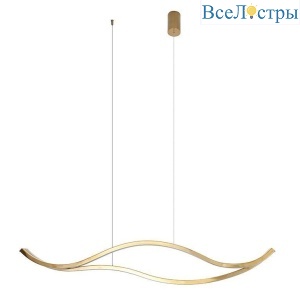 Подвесной светодиодный светильник Newport 15000 15205/S champagne gold М0068939