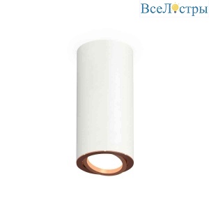 Комплект накладного светильника Ambrella light Techno Spot XS7442005 SWH/PPG белый песок/золото розовое полированное (C7442, N7005)