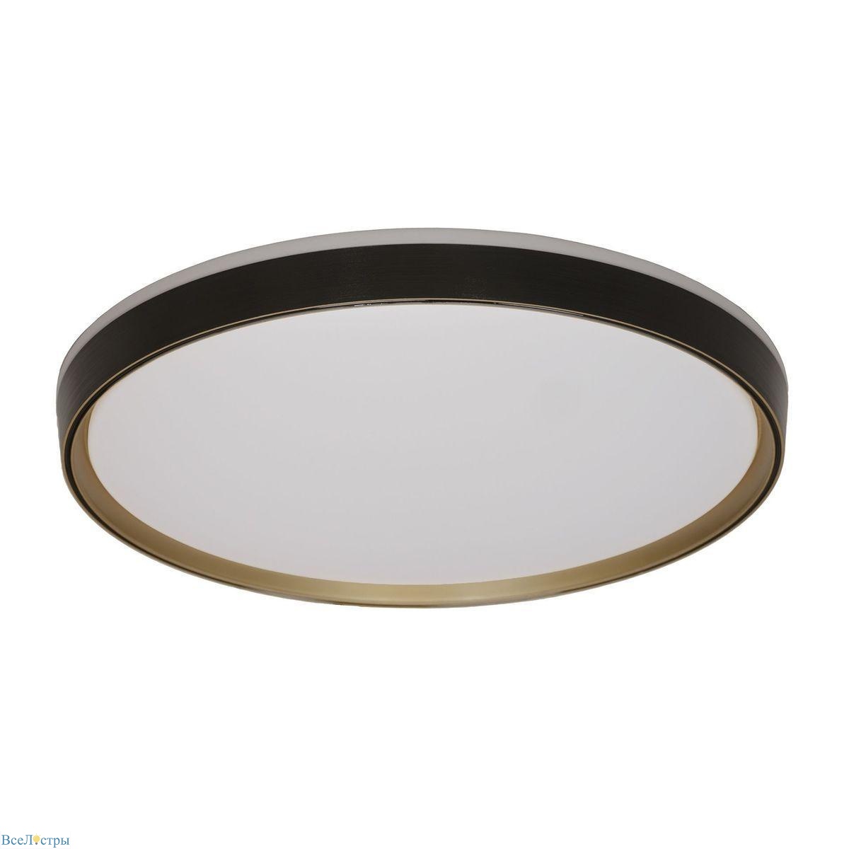 потолочный светодиодный светильник lumina deco paneli ldc 8061-48w bk