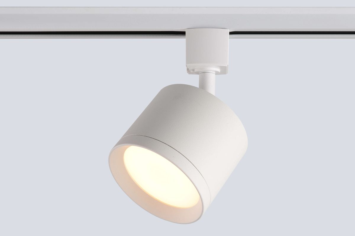 трековый однофазный светильник crystal lux clt 0.31 020 wh