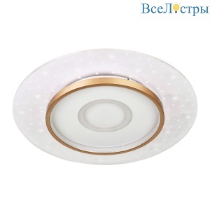 Потолочный светильник LED4U L1027-500 WH-GD