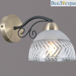 Бра Illumico IL0435-1WSQ-24 BK AB SPICA