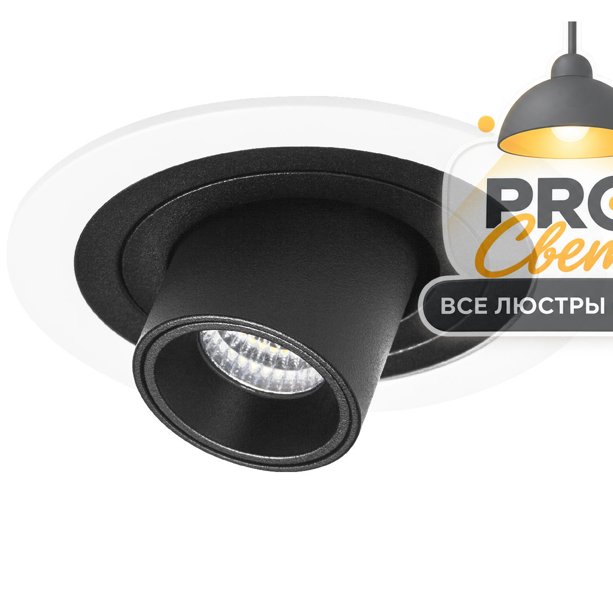 встраиваемый светильник lightstar intero (217616+217172) i616172
