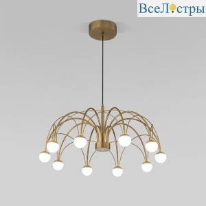 Подвесная люстра Eurosvet Ragno 90030/10 LED золото a069298