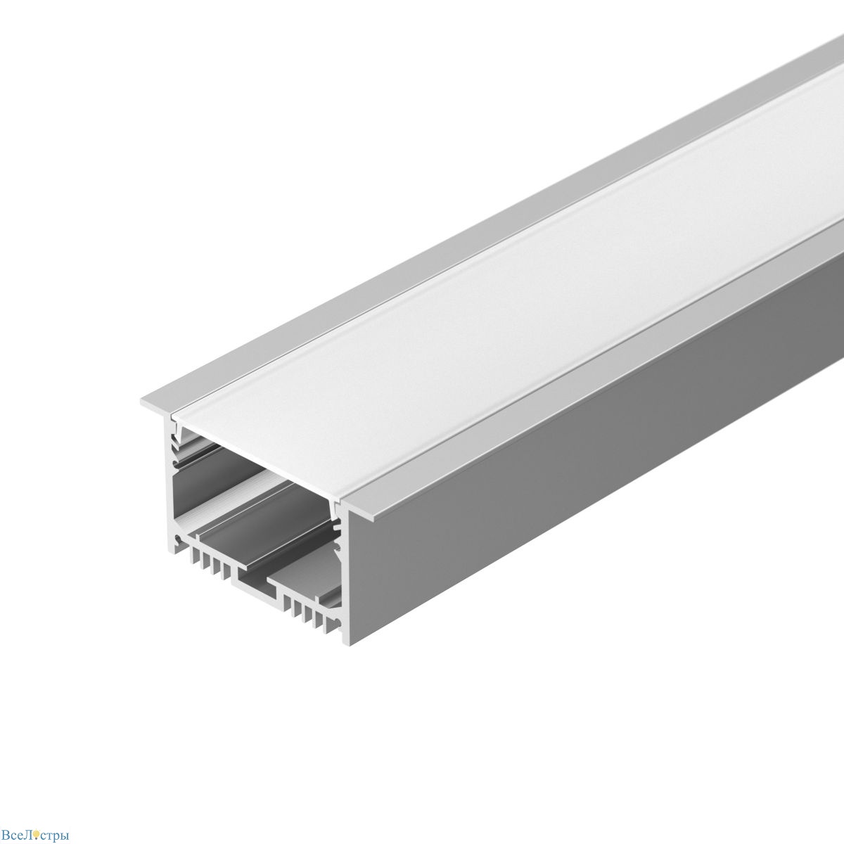 профиль arlight sl-linia62-f-2000 anod (by) (алюминий) 059809