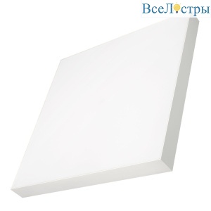 Потолочный светильник Arlight IM-QUADRO-EMERGENCY-3H-S600x600-64W Warm3000 (WH, 120 deg, 230V) 041046