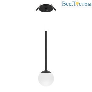 Подвесной светильник Arlight SP-BEADS-HANG-BUILT-T-R100-8W Warm3000 (BK, 180 deg, 230V) 056419