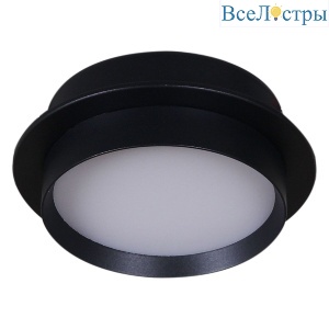 Встраиваемый светильник Reluce 53005-9.0-001RLD GX53 BK