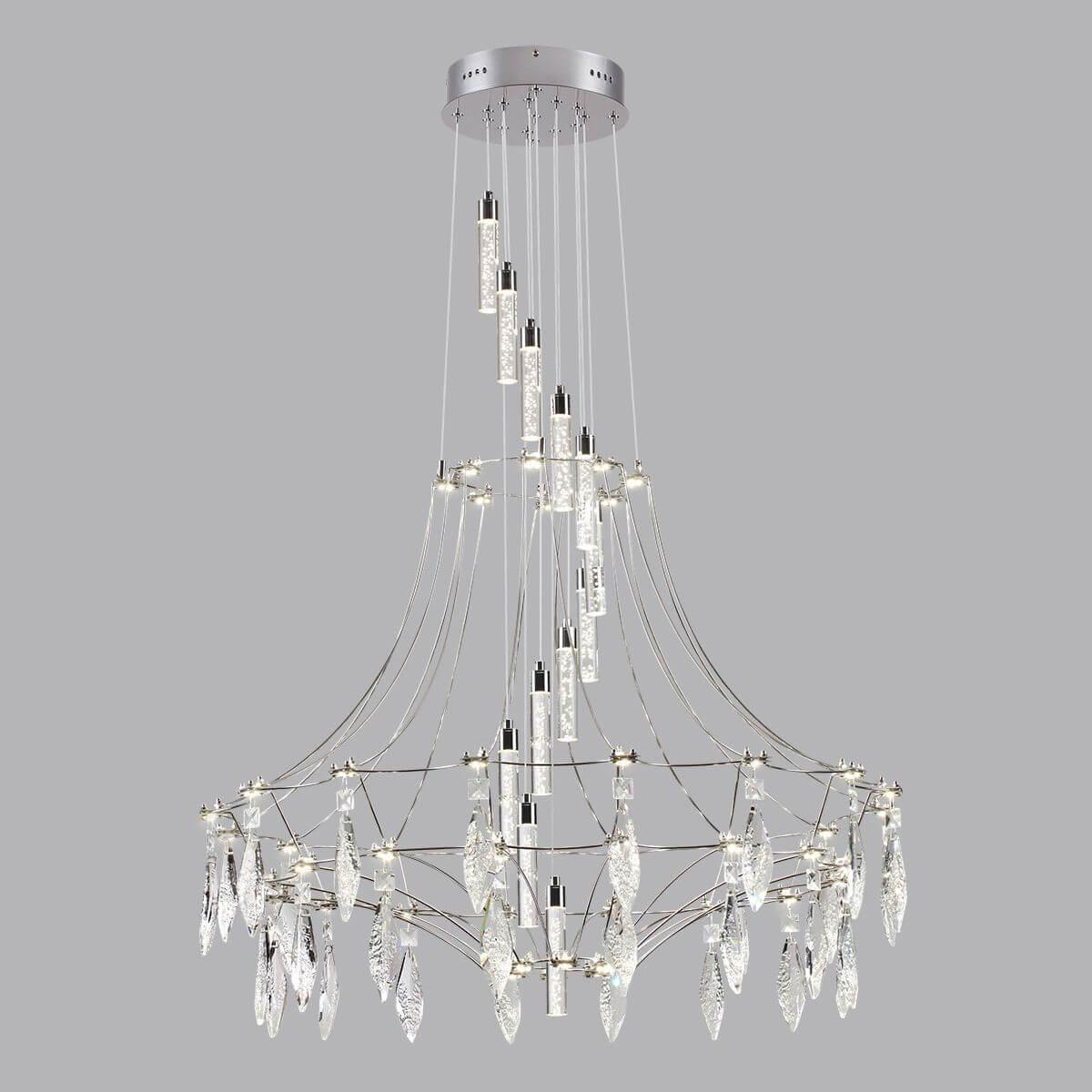 подвесная светодиодная люстра odeon light classic flamenco 6699/51l