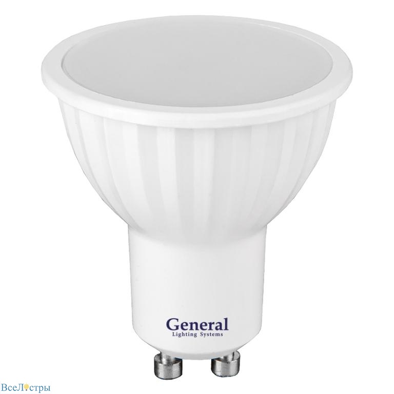 светодиодная лампа general glden-mr16-10-230-gu10-3000 661061