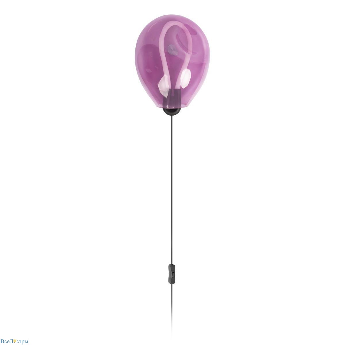настенный светодиодный светильник loft it joy 10291 pink