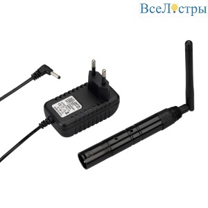 Усилитель Arlight Smart-DMX-Transmitter Black (5V, XLR3 Female, 2.4G) 028416