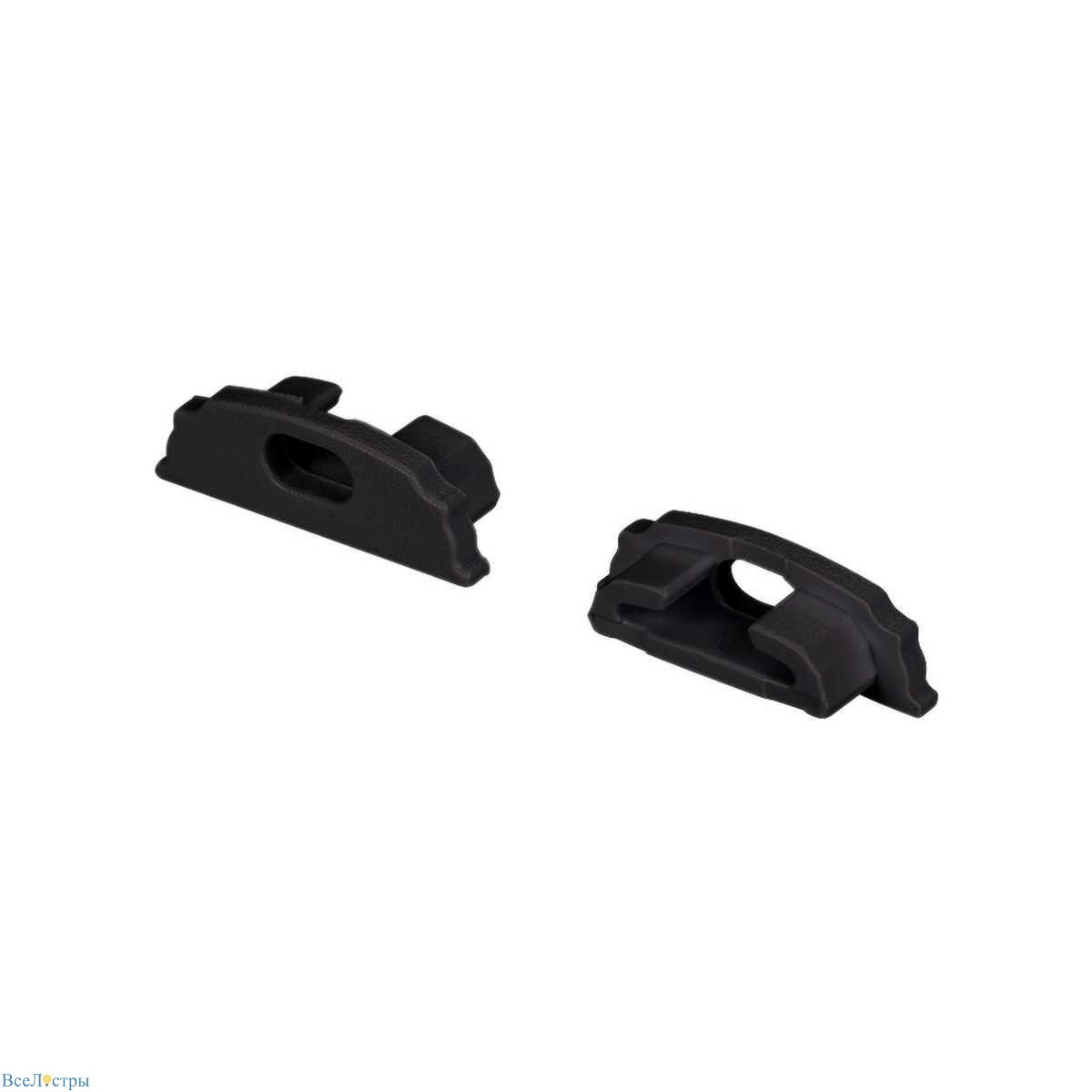 заглушка с отверстием arlight arh-bent-w18 black 039589
