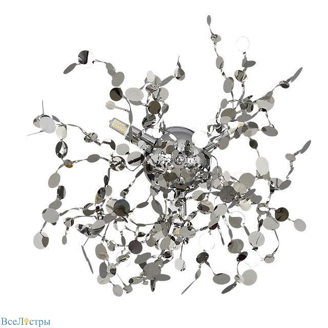 бра crystal lux garden ap-pl3 d400 chrome