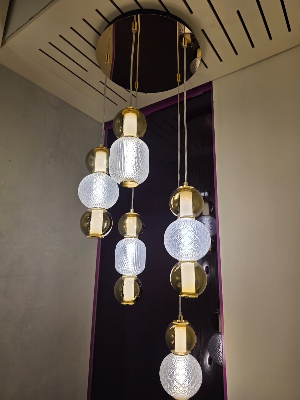 подвесная светодиодная люстра maytoni drop mod273pl-l80g3k