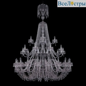 Подвесная люстра Bohemia Ivele 1410/20+10+5/530/XL-200/3d Ni V0300